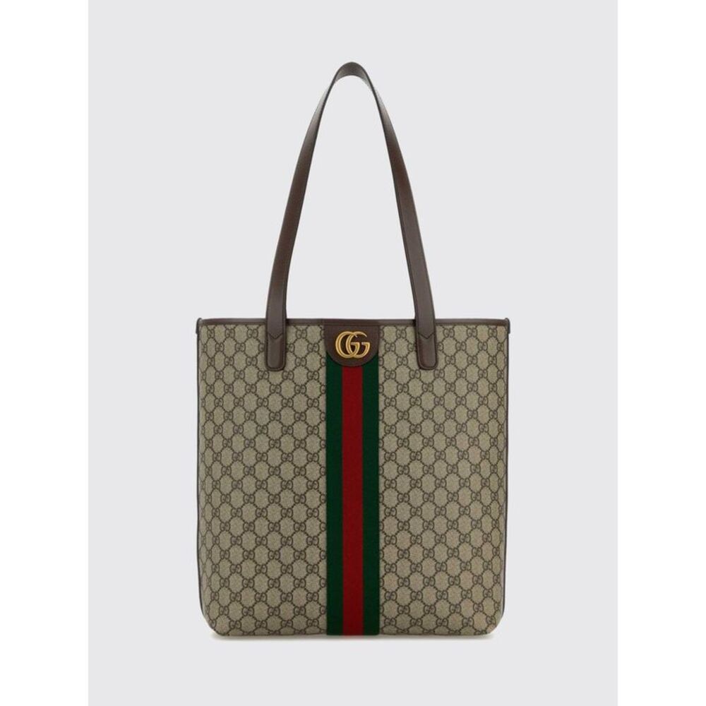 Gucci Men Ophidia Gg Supreme Tote Bag Gucci With Web Stripe And Double Handles